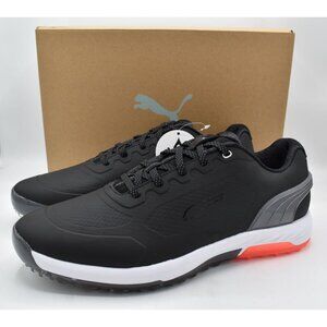 PUMA Golf Mens Size 10.5 Alphacat Nitro Waterproof Spikeless Golf Shoes Sneakers